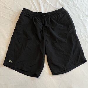 LACOSTE Men’s Tie Waist Nylon Shorts or Trunks, Size 8 (3XL)
